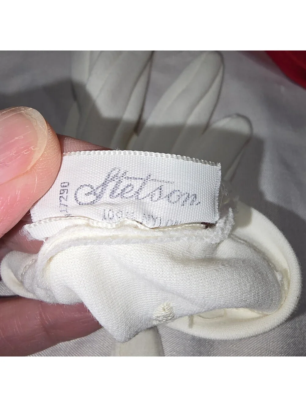 Vtg 50s 60s Mid Century Dress Gloves Lot | White Stetson NOS Red Fownes Stretch